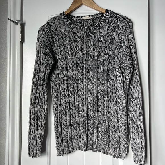 Tulle Cable Sweater (Small) - Picture 1 of 5